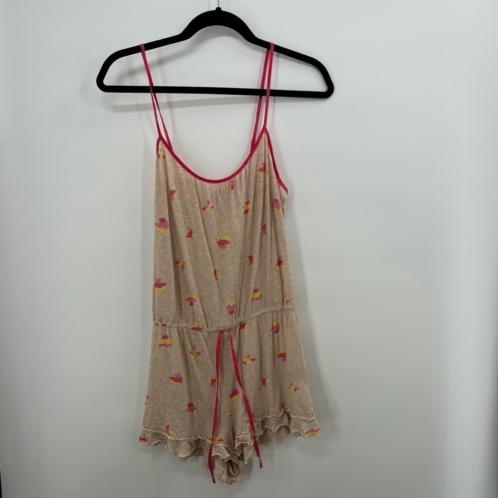 Aerie Ruched Romper Ladies Size Small